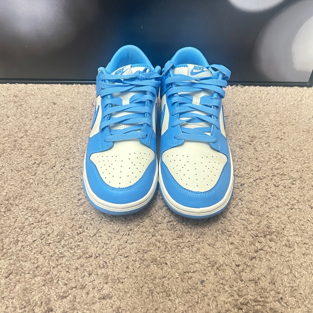 Nike Men Blue and White Sneakers